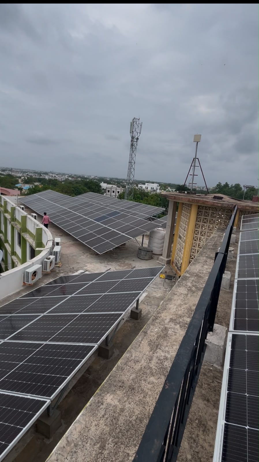 Industrial Solar Installation